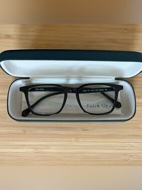 NEW Felix Gray Nash Blue Light Glasses in Black
